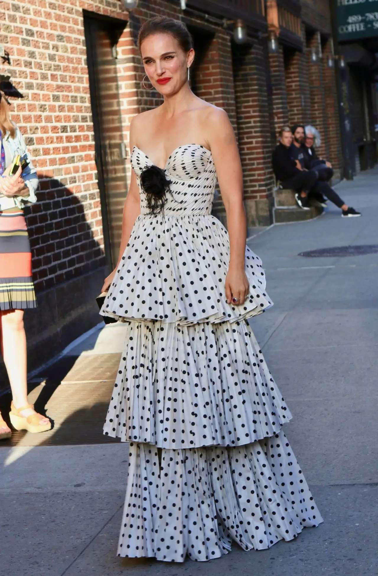 Natalie Portman Photos at the Stephen Colbert Show